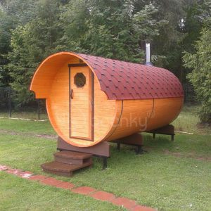 Sudová sauna „SUPER LUX“ s kšiltem